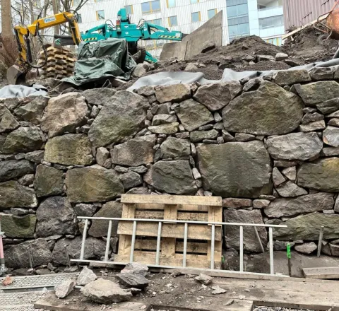 Murläggning i Uddevalla